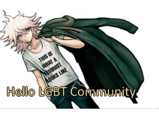🏳‍🌈 Стикер «для общения» для Telegram