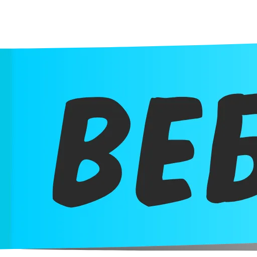 🔤 Эмодзи «Bookmark Theme» для Telegram