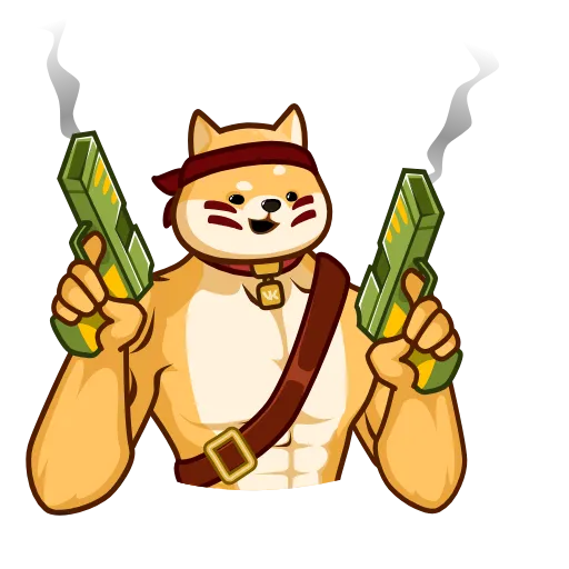 😎 Стикер «Королевская Битва стикеров» для Telegram