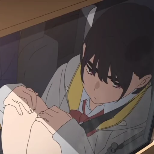 🕸 Стикер «Anime Аниме» для Telegram