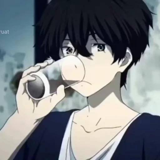 🕸 Стикер «Anime Аниме» для Telegram