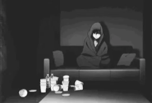 🕸 Стикер «Anime Аниме» для Telegram