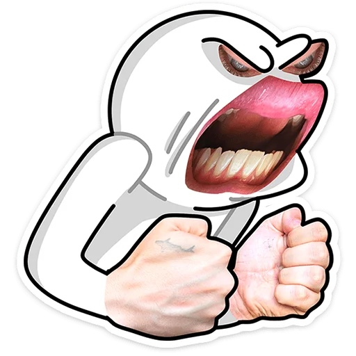 ⭐ Стикер «Стикерфейс» для Telegram