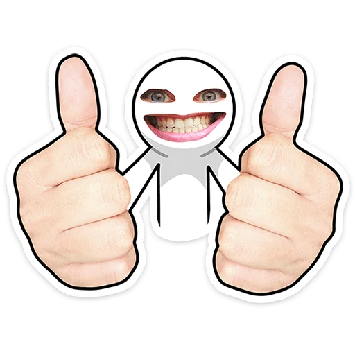 👍 Стикер «Стикерфейс» для Telegram
