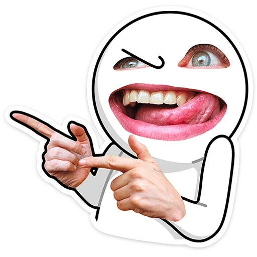 ⭐ Стикер «Стикерфейс» для Telegram