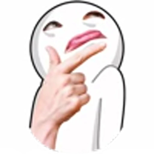 🤔 Эмодзи «Стикерфейс» для Telegram