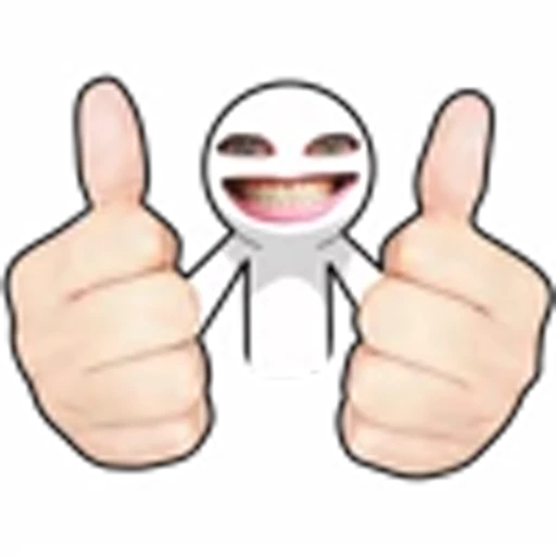 👍 Эмодзи «Стикерфейс» для Telegram