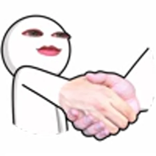 🤝 Эмодзи «Стикерфейс» для Telegram