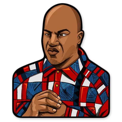 😈 Стикер «HOOD» для Telegram