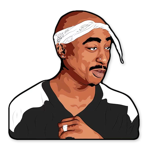 🙂 Стикер «HOOD» для Telegram