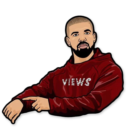 ⏱ Стикер «HOOD» для Telegram