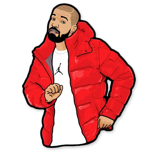 🕺 Стикер «HOOD» для Telegram