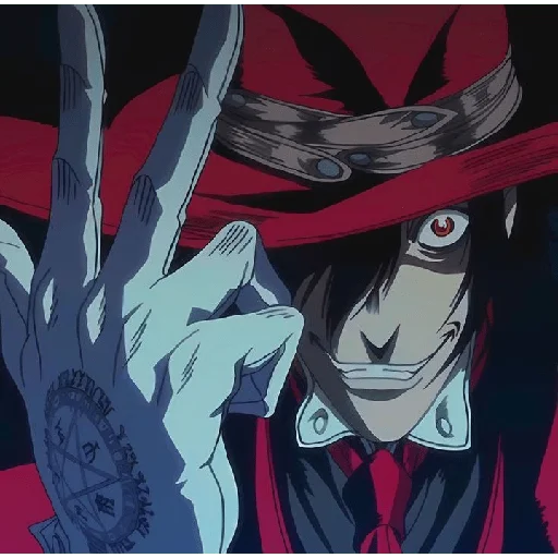 😀 Стикер «Hellsing» для Telegram