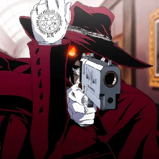 😀 Стикер «Hellsing» для Telegram