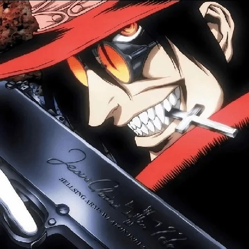 😀 Стикер «Hellsing» для Telegram
