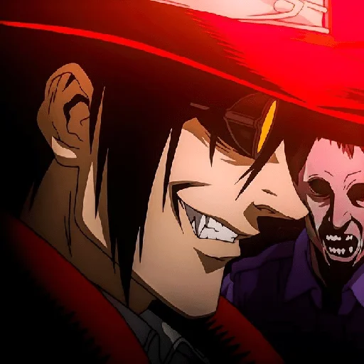 😀 Стикер «Hellsing» для Telegram