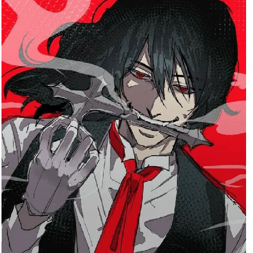 😀 Стикер «Hellsing» для Telegram