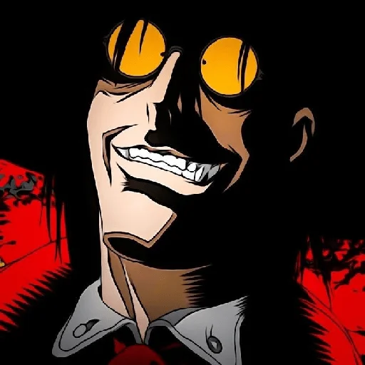 😀 Стикер «Hellsing» для Telegram