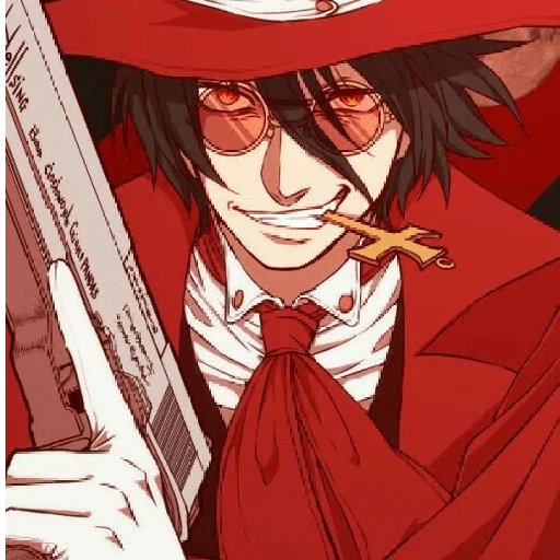 😀 Стикер «Hellsing» для Telegram