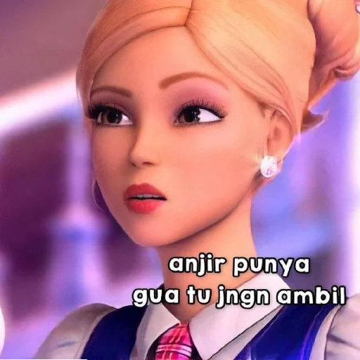 😄 Стикер «Barbie memes» для Telegram