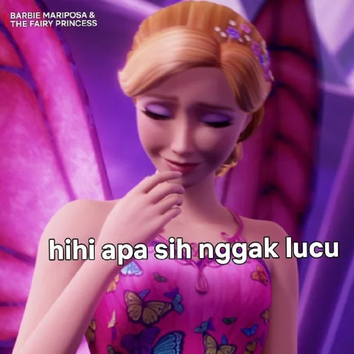 😄 Стикер «Barbie memes» для Telegram