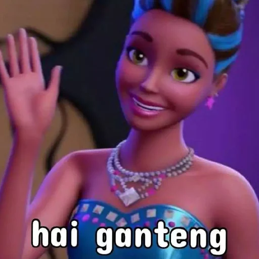 😄 Стикер «Barbie memes» для Telegram