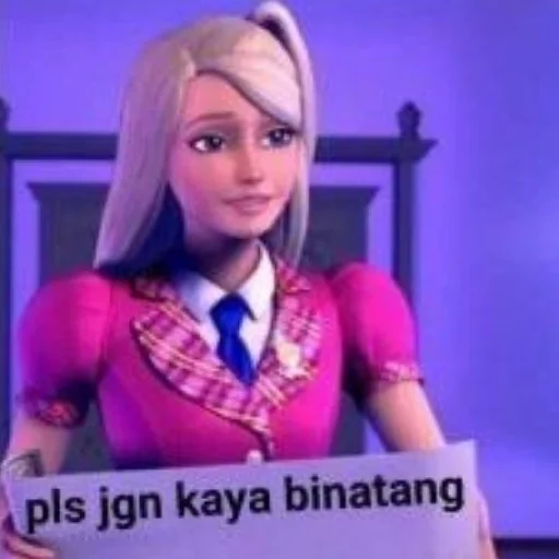 😄 Стикер «Barbie memes» для Telegram