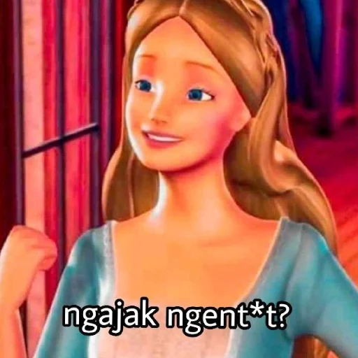 😄 Стикер «Barbie memes» для Telegram