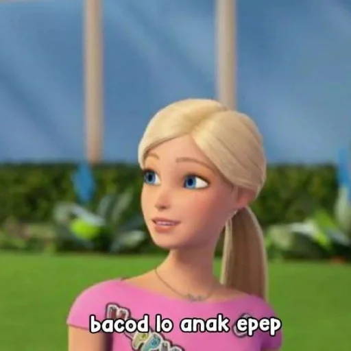 😄 Стикер «Barbie memes» для Telegram