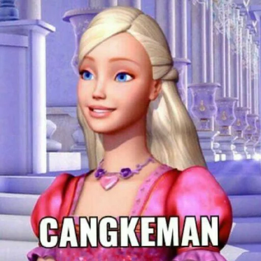 😄 Стикер «Barbie memes» для Telegram