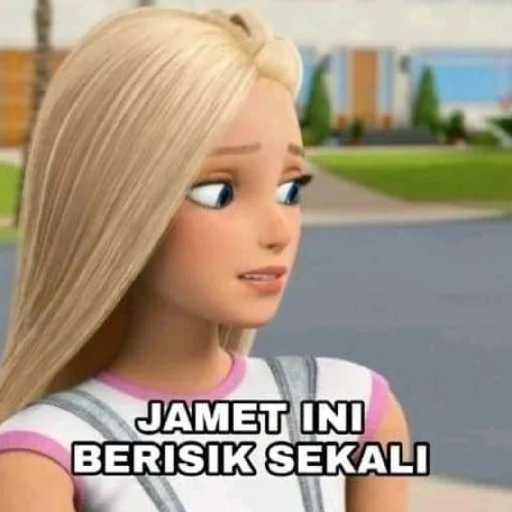 😄 Стикер «Barbie memes» для Telegram