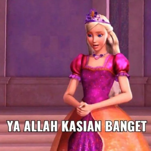 😄 Стикер «Barbie memes» для Telegram