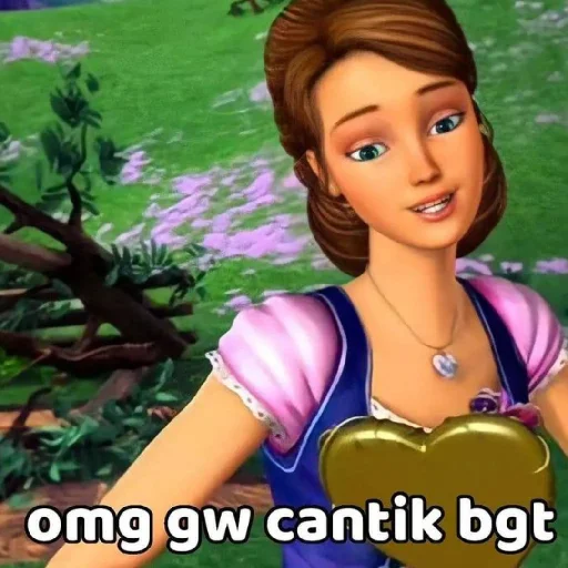 😄 Стикер «Barbie memes» для Telegram