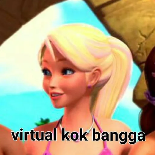 😄 Стикер «Barbie memes» для Telegram