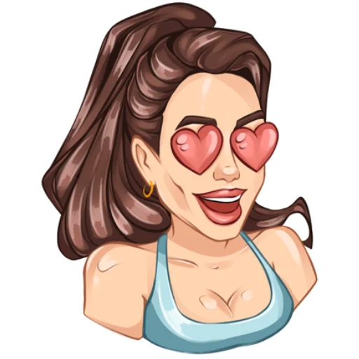 😍 Стикер «Mix stickers» для Telegram