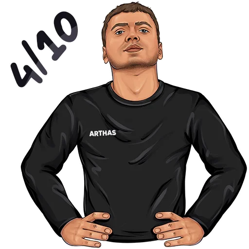 4️⃣ Стикер «ПАПИЧ» для Telegram