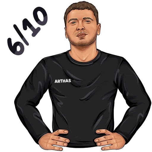 6️⃣ Стикер «ПАПИЧ» для Telegram
