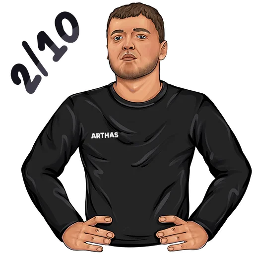2️⃣ Стикер «ПАПИЧ» для Telegram