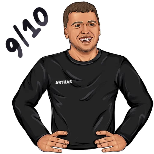 9️⃣ Стикер «ПАПИЧ» для Telegram