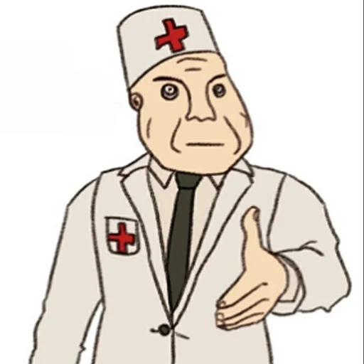 👨‍⚕️ Стикер «Вирус + мемы» для Telegram