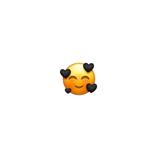 🥰 Стикер «Чёрные стикеры» для Telegram