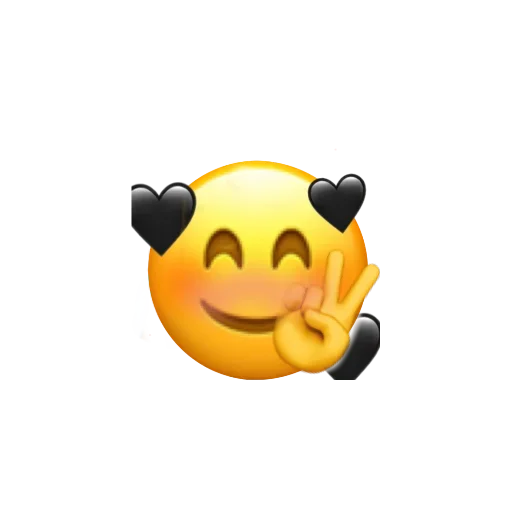 😊 Стикер «Чёрные стикеры» для Telegram