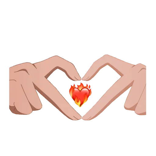 ❤️ Стикер «Чёрные стикеры» для Telegram