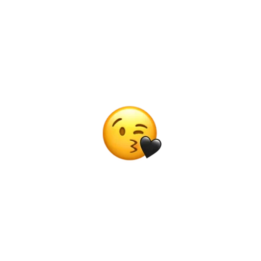 😘 Стикер «Чёрные стикеры» для Telegram