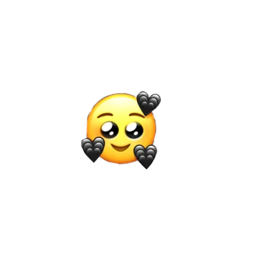 🥺 Стикер «Чёрные стикеры» для Telegram
