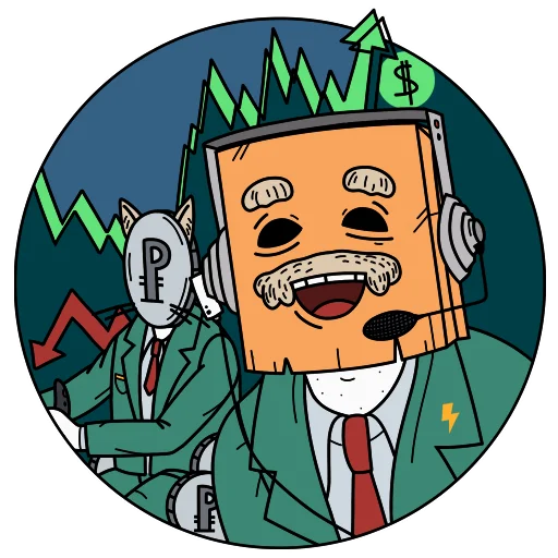 📉 Стикер «Двач» для Telegram