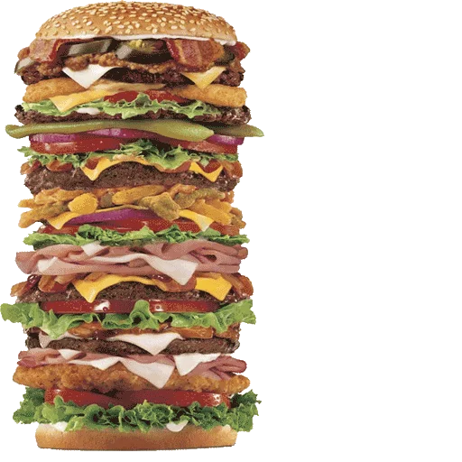 🍔 Стикер «burger» для Telegram