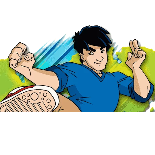 🚶 Стикер «Jackie Chan» для Telegram