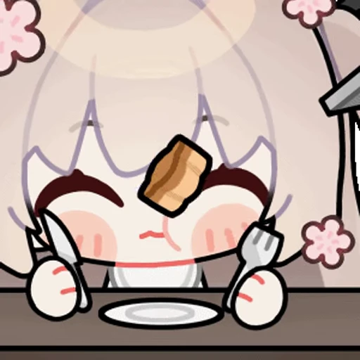 🍽 Стикер «ATRI My Dear Moments» для Telegram