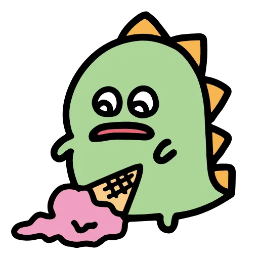 🍦 Стикер «традиционный милый стикер-пак» для Telegram
